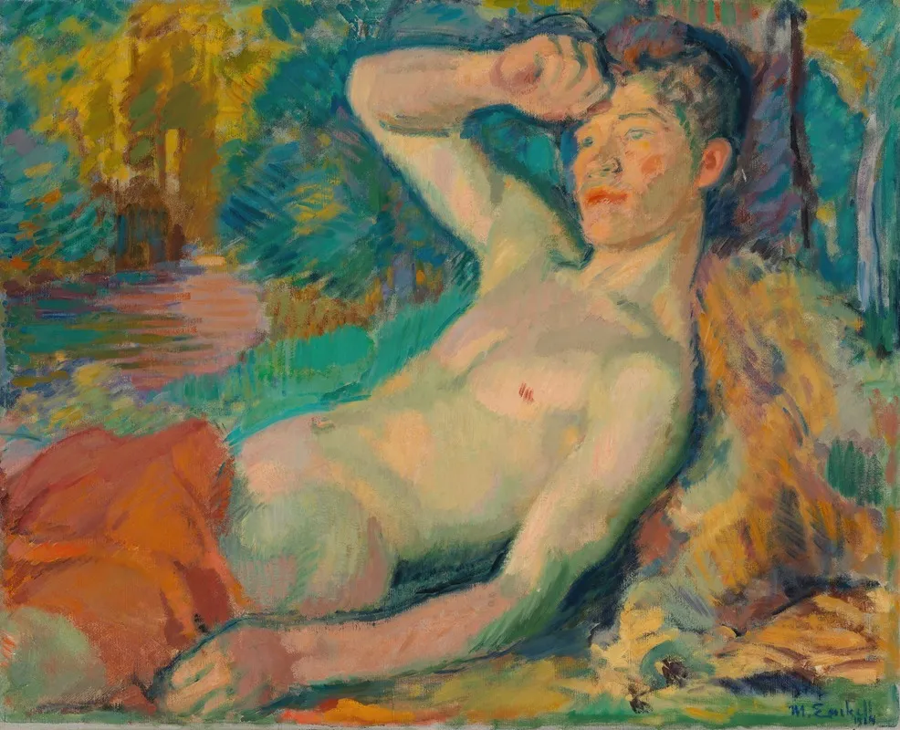 Awakening Faun Wall Art by Magnus Enckell - High-Resolution Digital Print