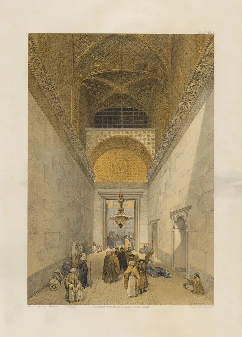 Aya Sofia Constantinople As Recently Restored By Order Of H M The Sultan Abdul Medjid Pl 01