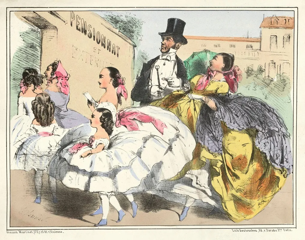 Ayant Droit Au Premier Prix De Bonne Tenue Et De Crinoline