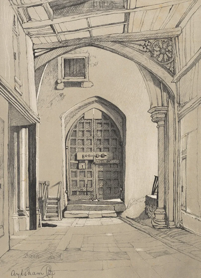 Aylsham Ch Wall Art by Miles Edmund Cotman - High-Resolution Digital Print