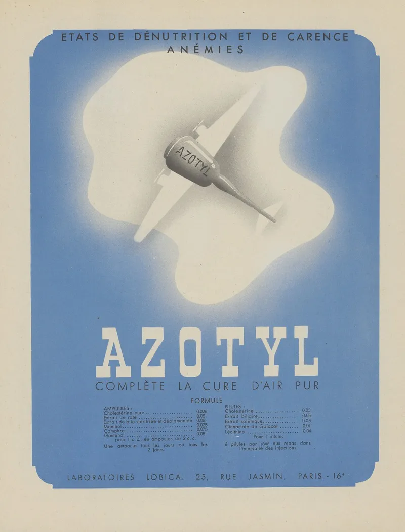 Azotyl 4 Wall Art by Laboratoire Lobica - High-Resolution Digital Print