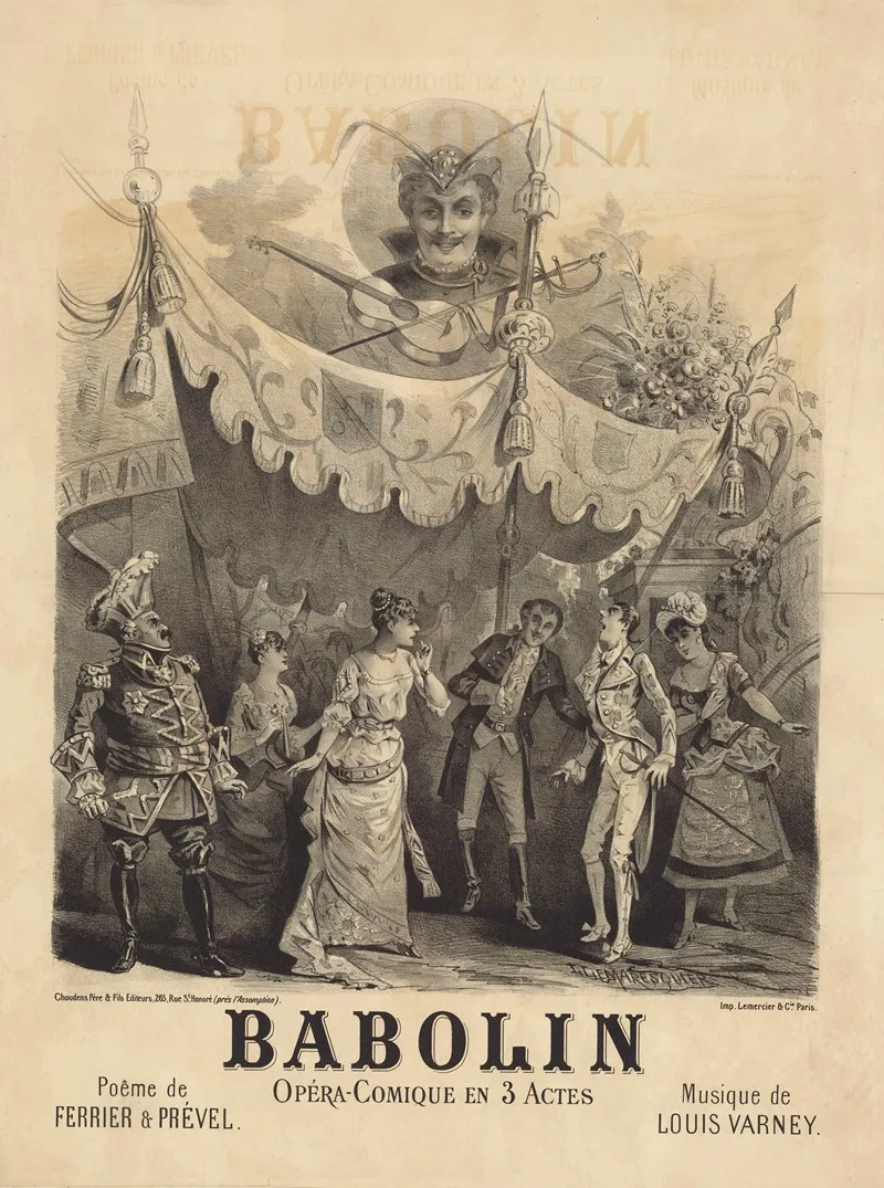 Babolin Wall Art by Louis Lemaresquier - High-Resolution Digital Print