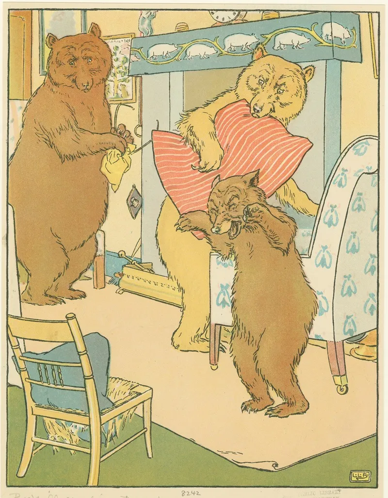 Baby Bear Sees His Broken Chair