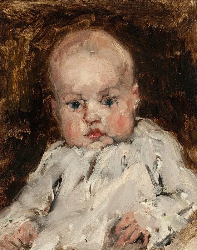 Baby In A White Shirt