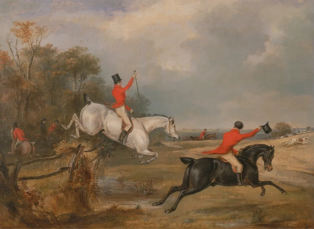 Bachelors Hall Breaking Cover Wall Art by Francis Calcraft Turner - High-Resolution Digital Print