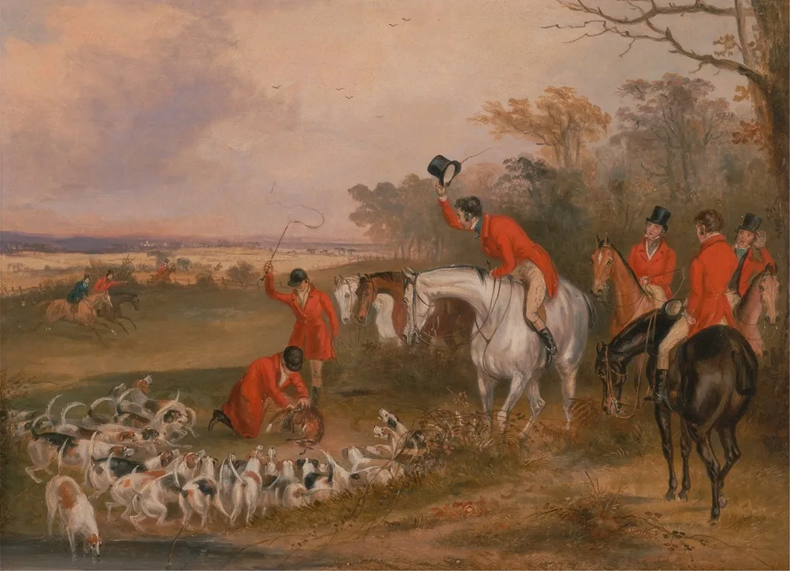 Bachelors Hall The Death Wall Art by Francis Calcraft Turner - High-Resolution Digital Print