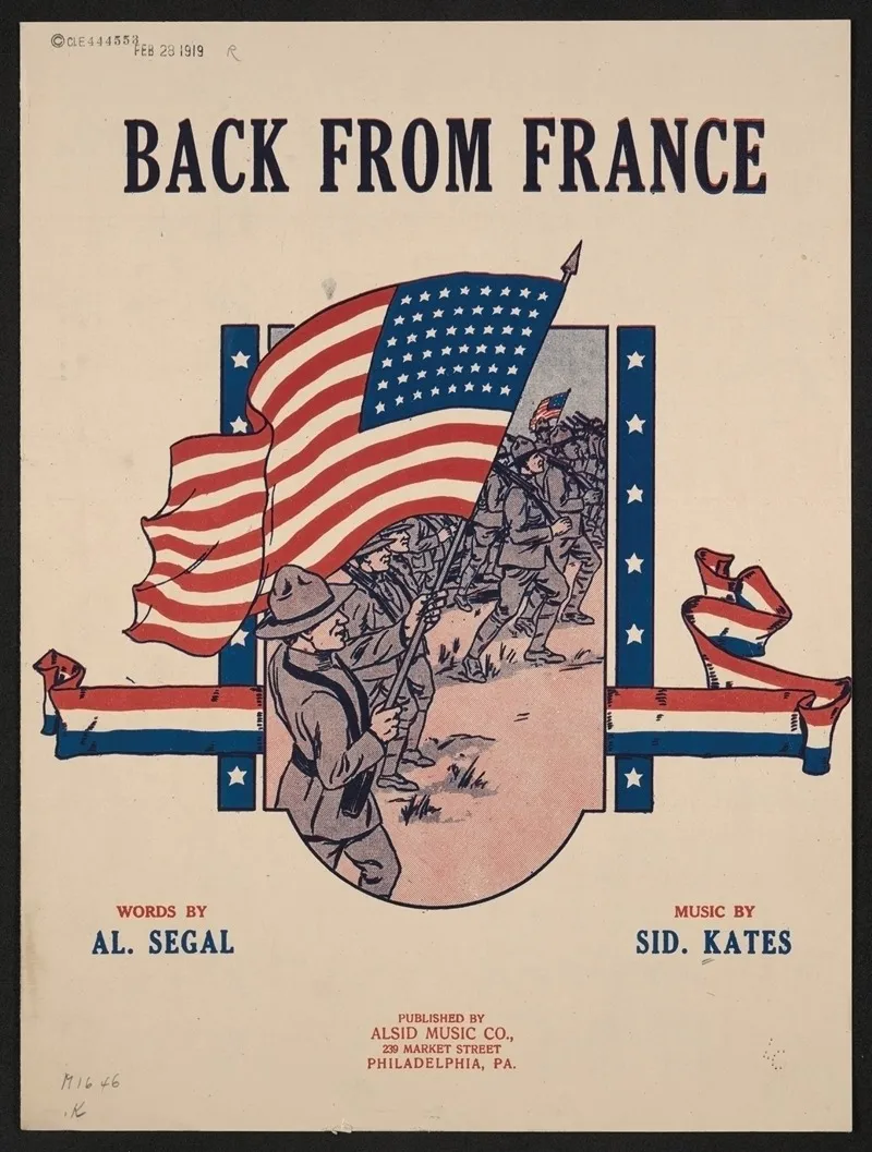 Back From France Wall Art by Anonymous - High-Resolution Digital Print