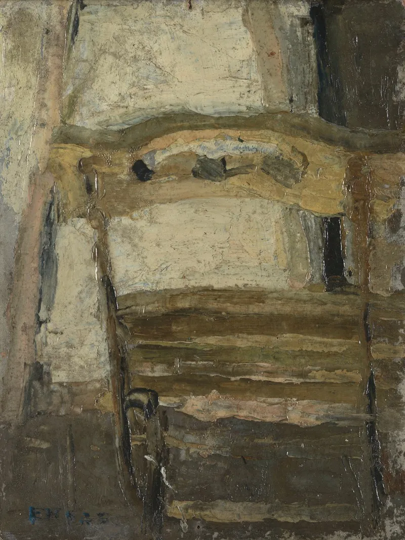 Back Of A Chair Wall Art by James Ensor - High-Resolution Digital Print