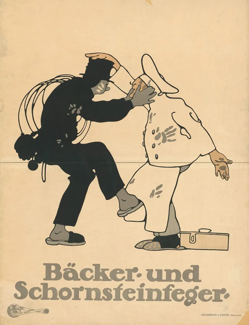 Backer Und Schornsteinfeger Wall Art by Hollerbaum &amp; Schmidt - High-Resolution Digital Print