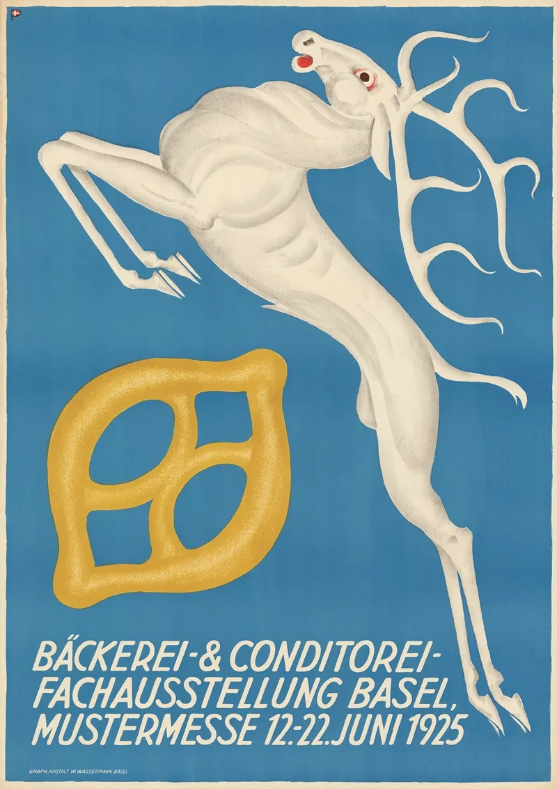 Backerei Und Conditorei Fachausstellung Basel Wall Art by Otto Plattner - High-Resolution Digital Print
