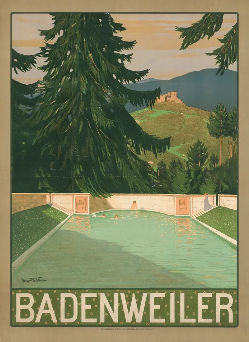 Badenweiler Wall Art by Hans Völcker - High-Resolution Digital Print