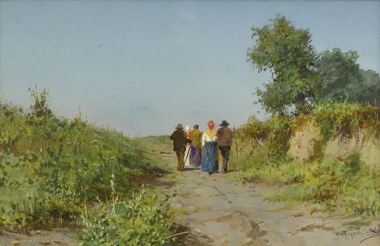 Bagnioli Near Naples Wall Art by Francesco Coppola Castaldo - High-Resolution Digital Print