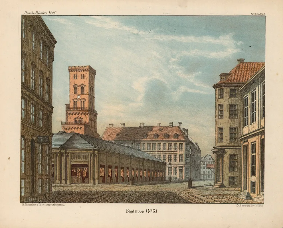 Bagtaeppe No 3 Wall Art by Emil Bærentzen - High-Resolution Digital Print