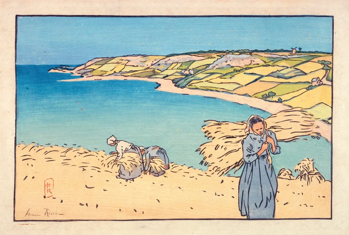 Baie De Launay Wall Art by Henri Rivière - High-Resolution Digital Print