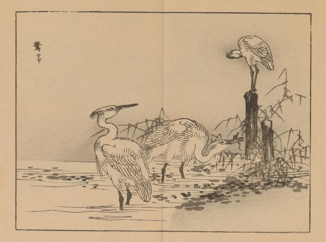 Bairei Gafu Pl 12 Wall Art by Kōno Bairei - High-Resolution Digital Print