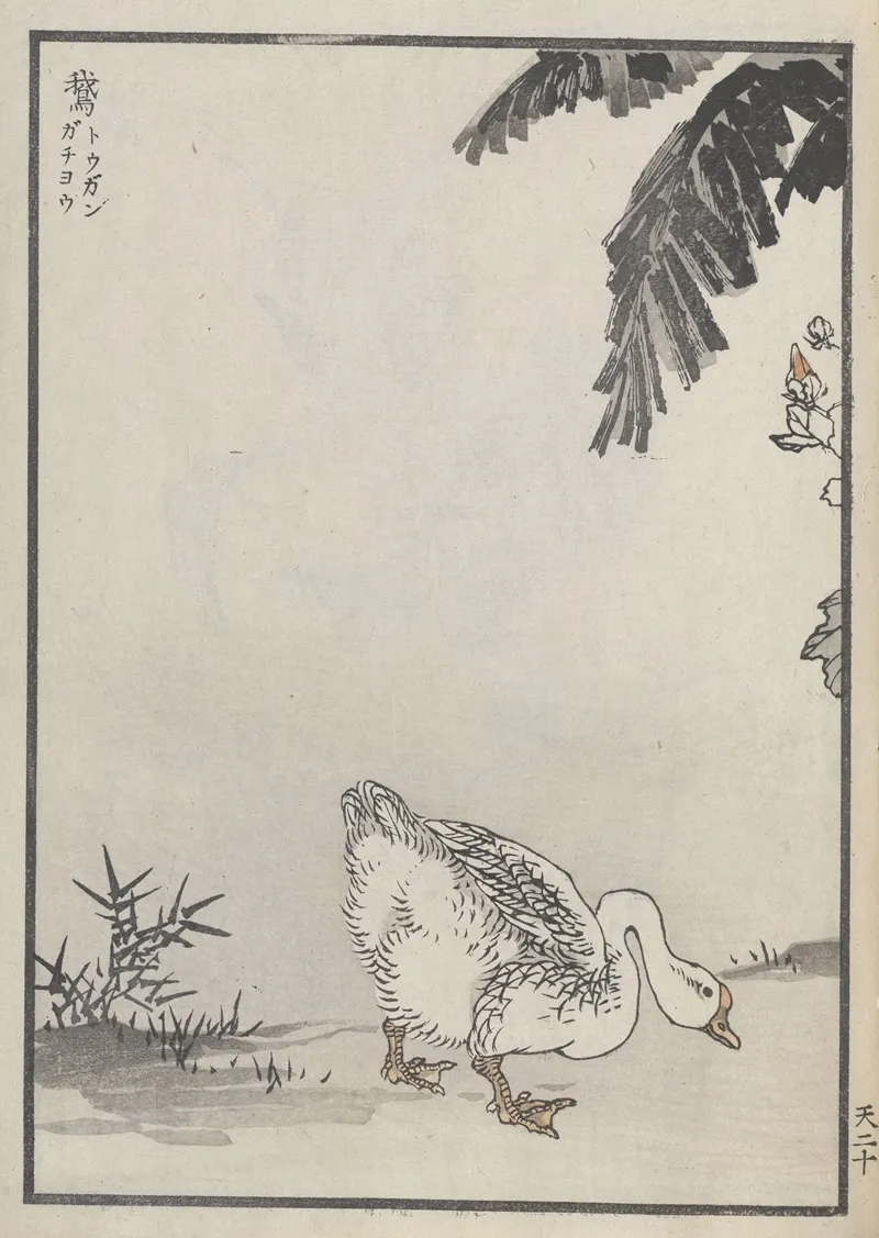 Bairei Hyakucho Gafu Ten Pl 39 Wall Art by Kōno Bairei - High-Resolution Digital Print