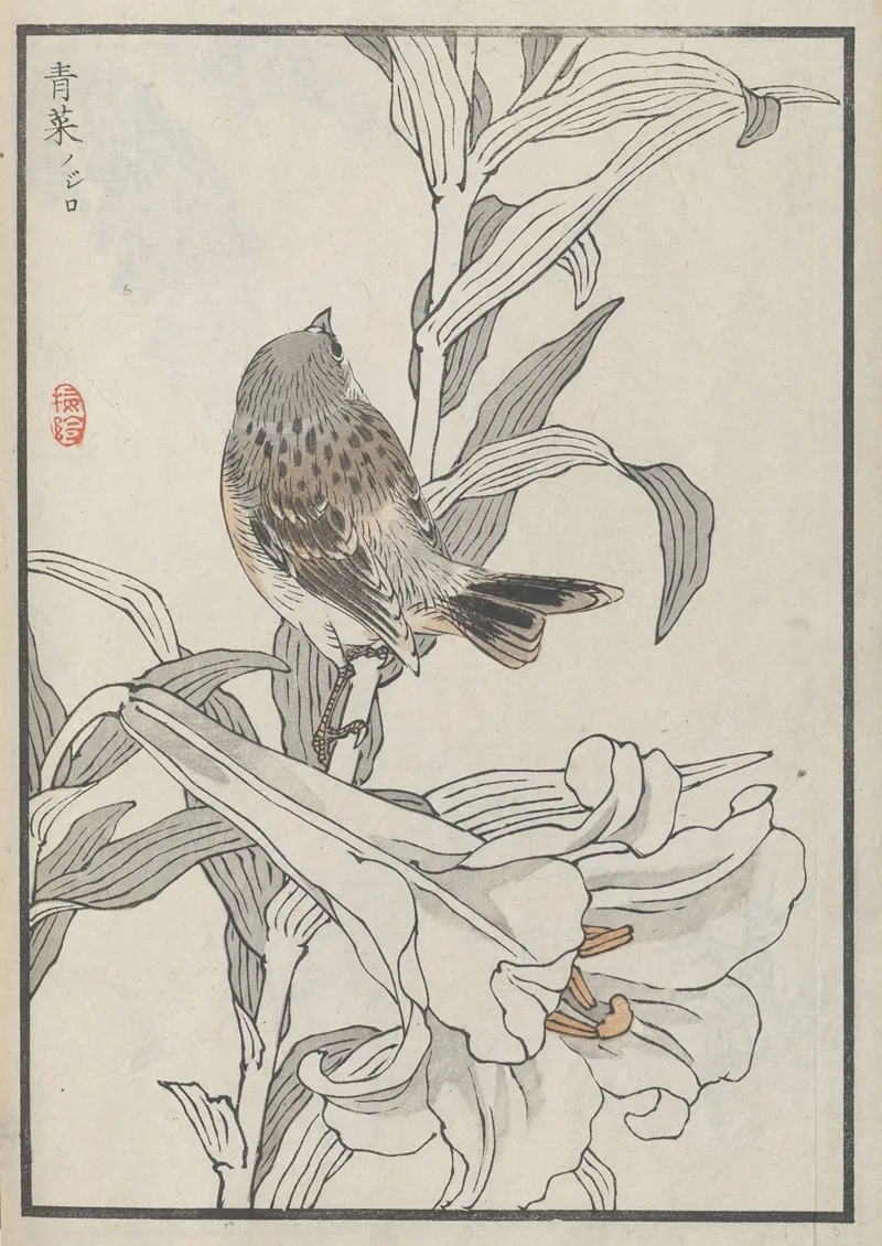 Bairei Hyakucho Gafu Ten Pl 40 Wall Art by Kōno Bairei - High-Resolution Digital Print