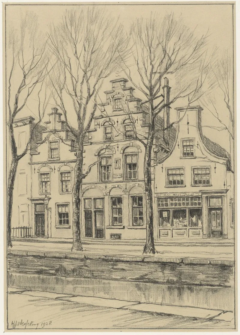 Bakenessergracht 55 Huis Van Ph Wouwerman En Aangrenzende Huizen
