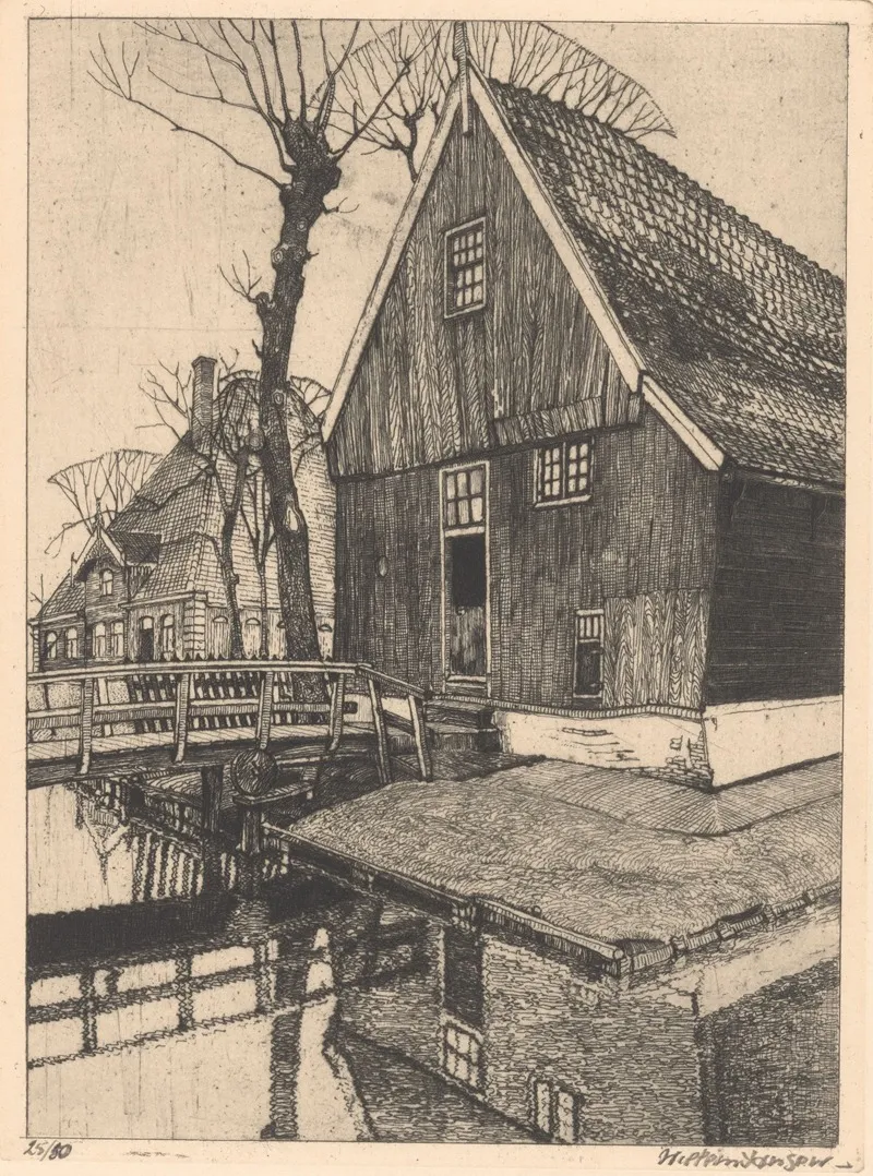 Bakery In Assendelft Wall Art by Willem Jansen - High-Resolution Digital Print