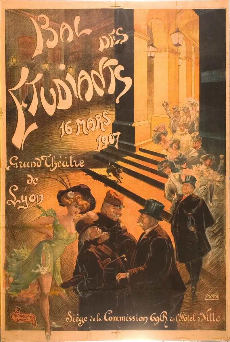 Bal Des Etudiants Wall Art by Anonymous - High-Resolution Digital Print
