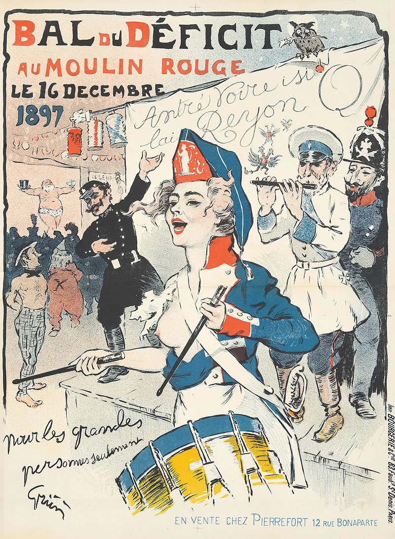 Bal Du Deficit Wall Art by Jules-Alexandre Grün - High-Resolution Digital Print