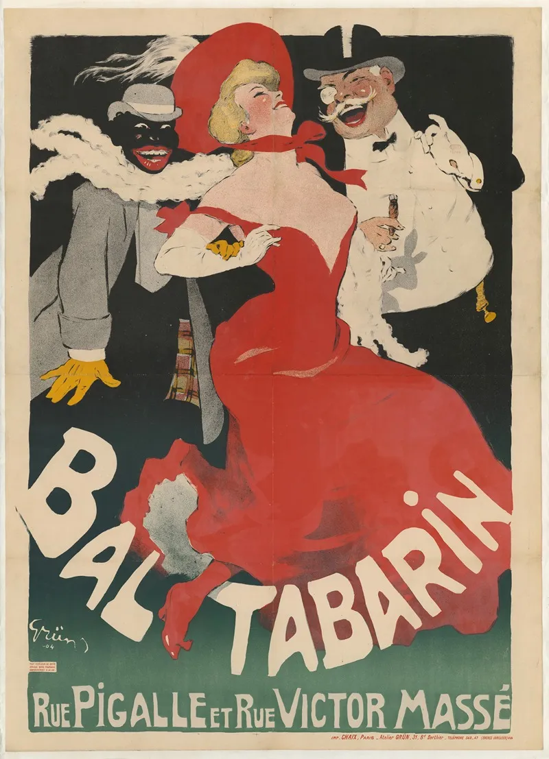 Bal Tabarin Wall Art by Jules-Alexandre Grün - High-Resolution Digital Print