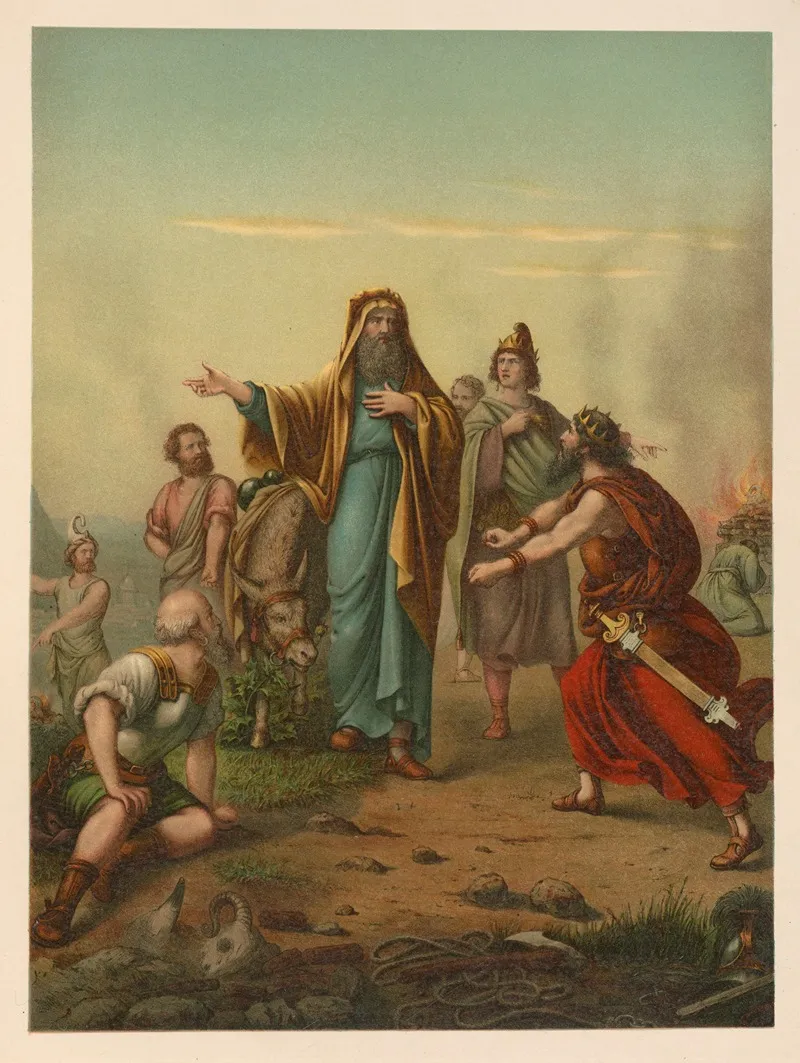 Balak And Balaam Wall Art by Jan Ladislaw Sýkora - High-Resolution Digital Print