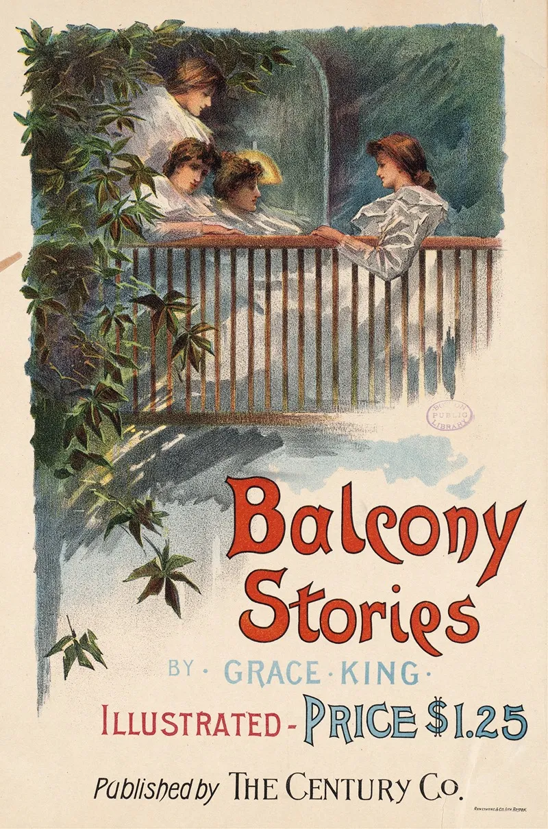 Balcony Stories Wall Art by Anonymous - High-Resolution Digital Print