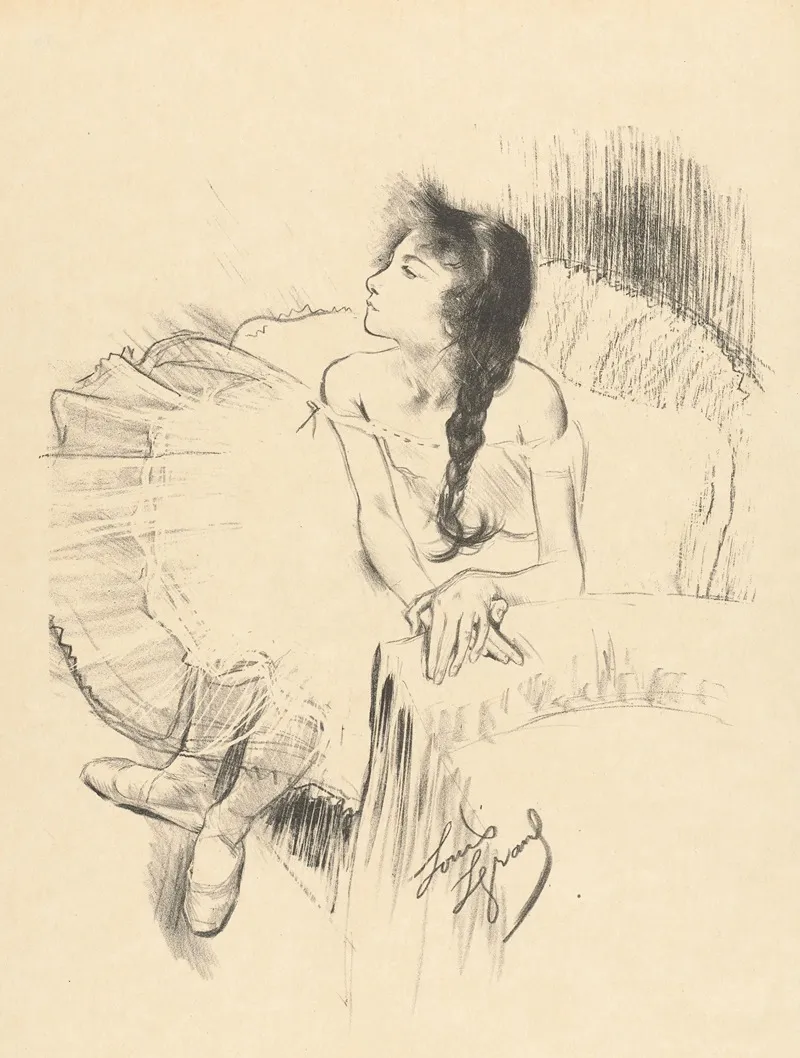 Ballet Dancer 2 Wall Art by Louis Legrand - High-Resolution Digital Print