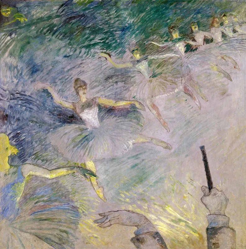 Ballet Dancers Wall Art by Henri de Toulouse-Lautrec - High-Resolution Digital Print