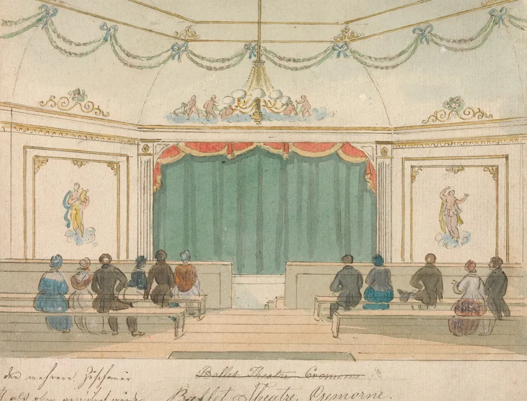 Ballet Theatre Cremorne Wall Art by William Henry Brooke - High-Resolution Digital Print