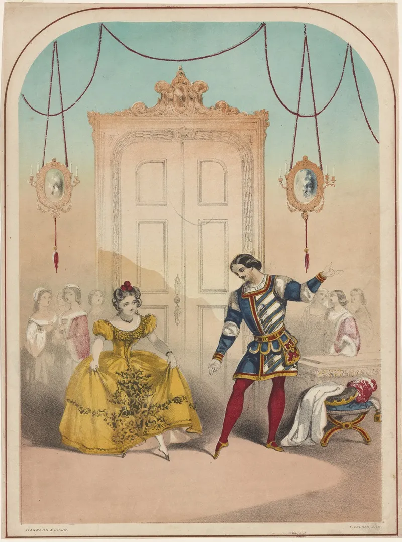 Ballroom Dancing Wall Art by Anton Elfinger - High-Resolution Digital Print