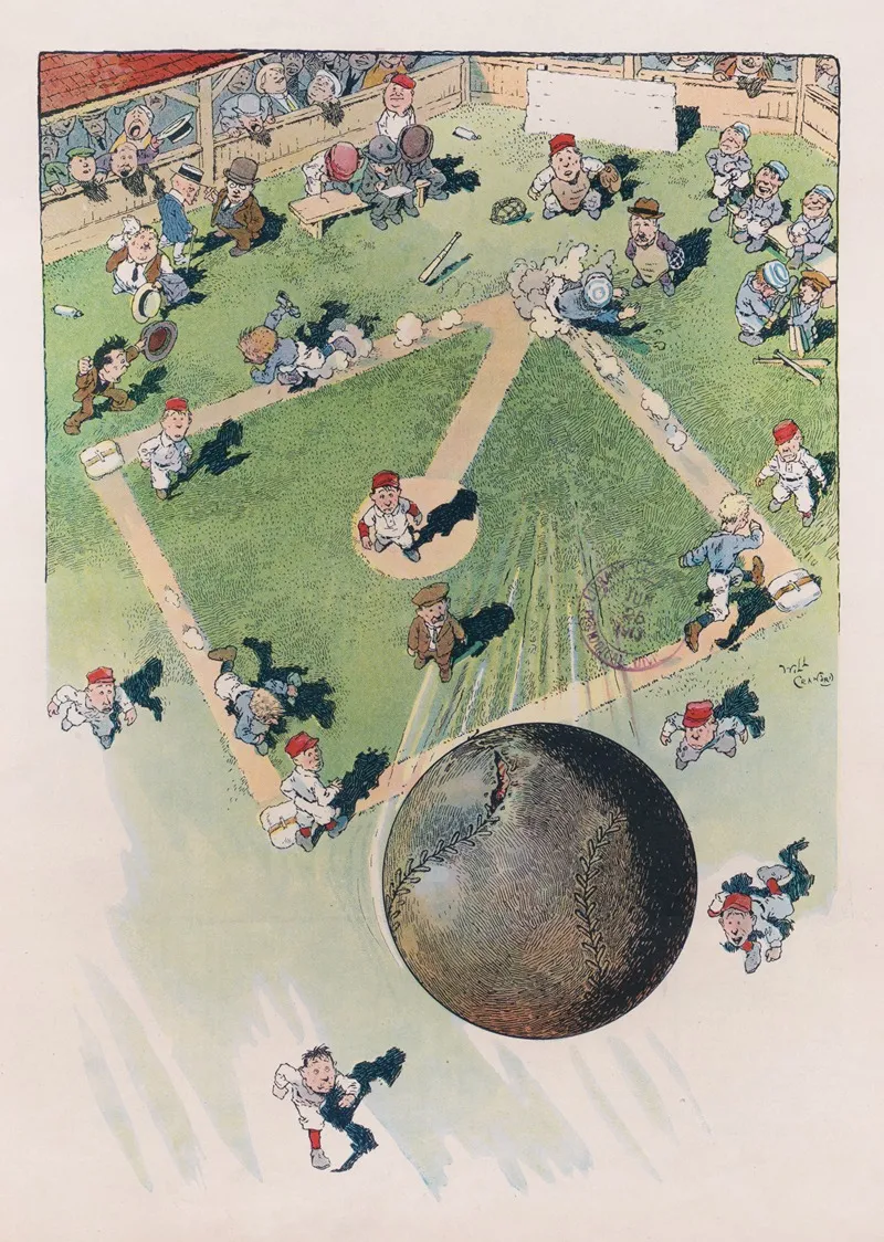 Balls Eye View Of A Home Run