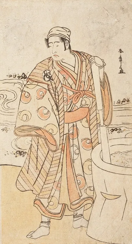 Bando Mitsugoro I As The Spirit Of An Egret Disguised As Cotton Maker Megamagosaburo