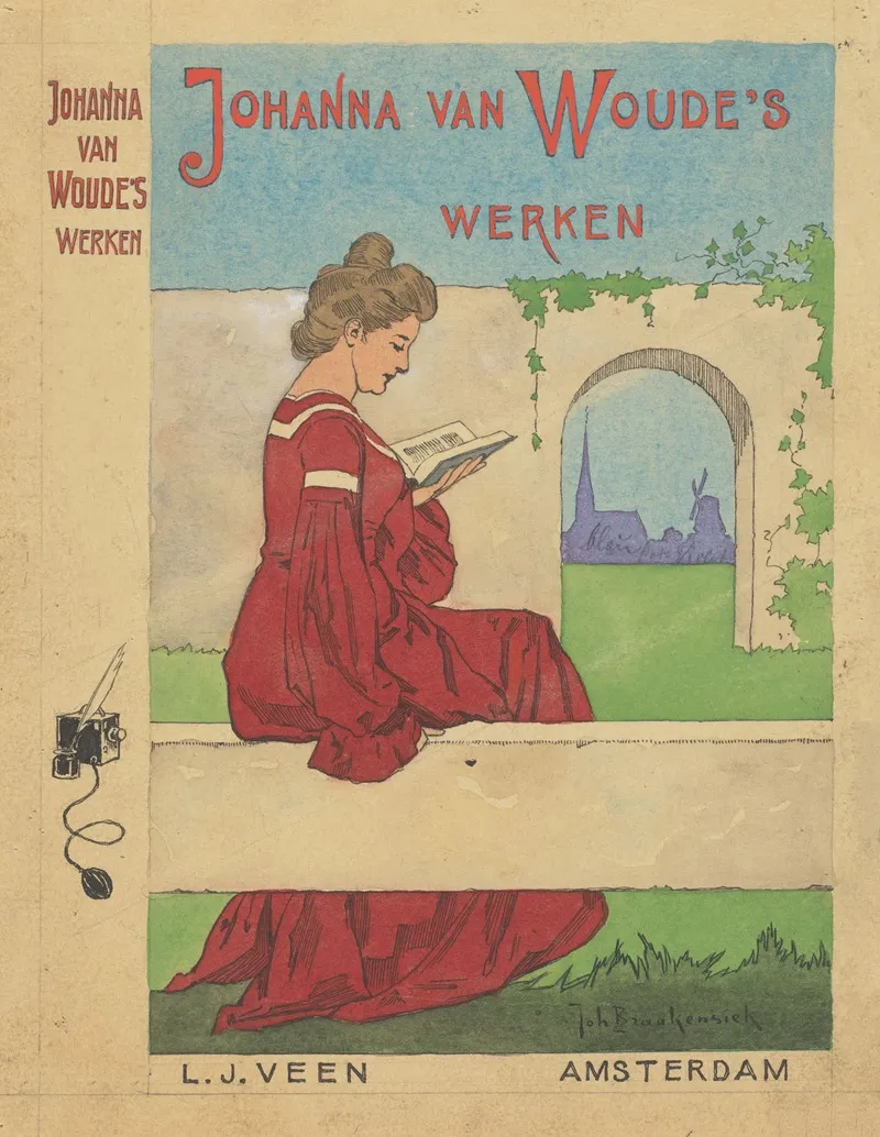 Bandontwerp Voor De Serie Johanna Van Woudes Werken