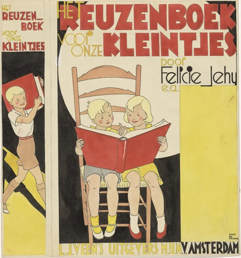 Bandontwerp Voor Felicie Jehu E A Het Reuzenboek Voor Onze Kleintjes