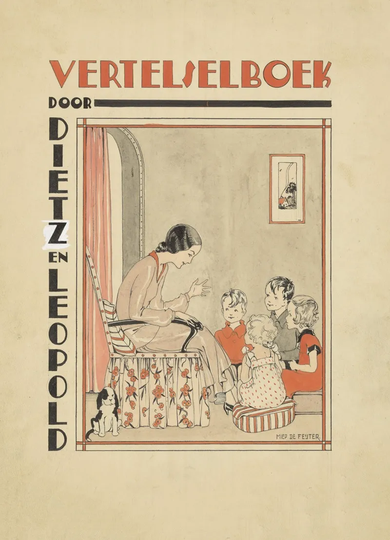 Bandontwerp Voor Henriette Dietz En Katharina Leopold Vertelselboek
