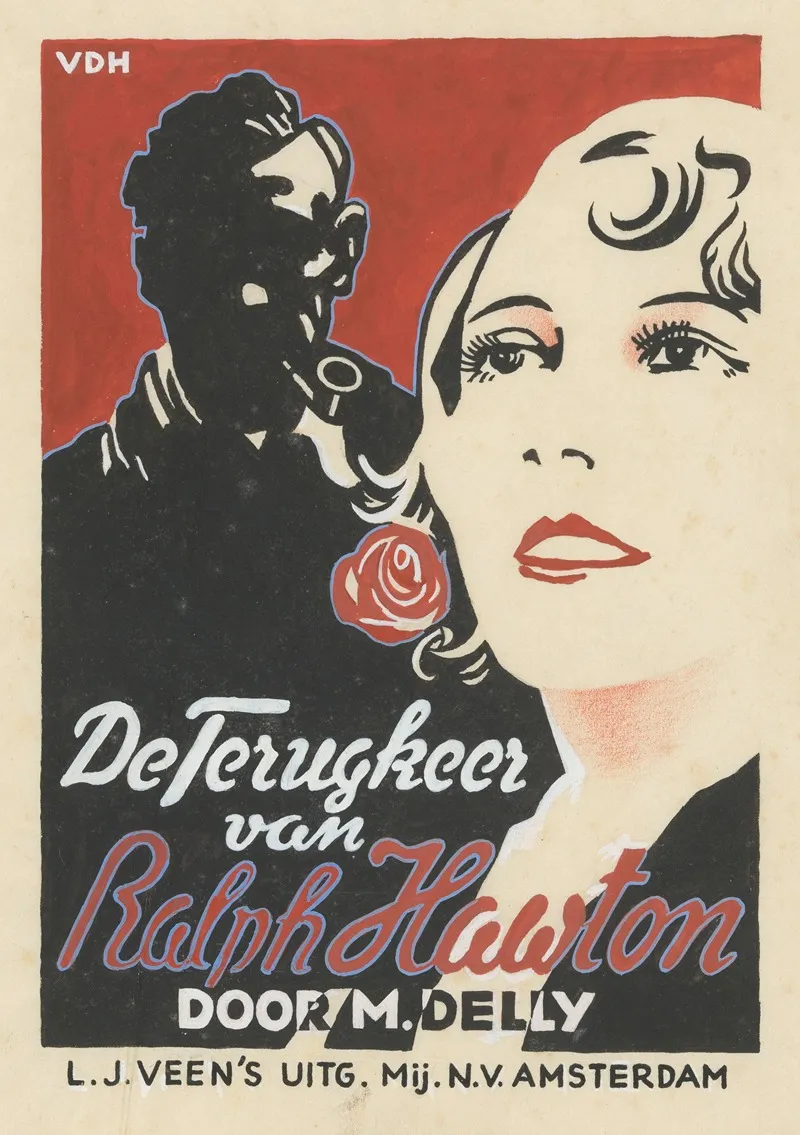 Bandontwerp Voor M Delly De Terugkeer Van Ralph Hawton La Vengeance De Ralph C 1933 1941