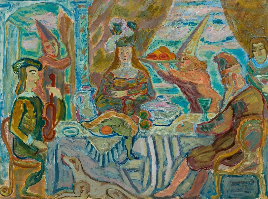 Banquet 2 Wall Art by Zygmunt Waliszewski - High-Resolution Digital Print