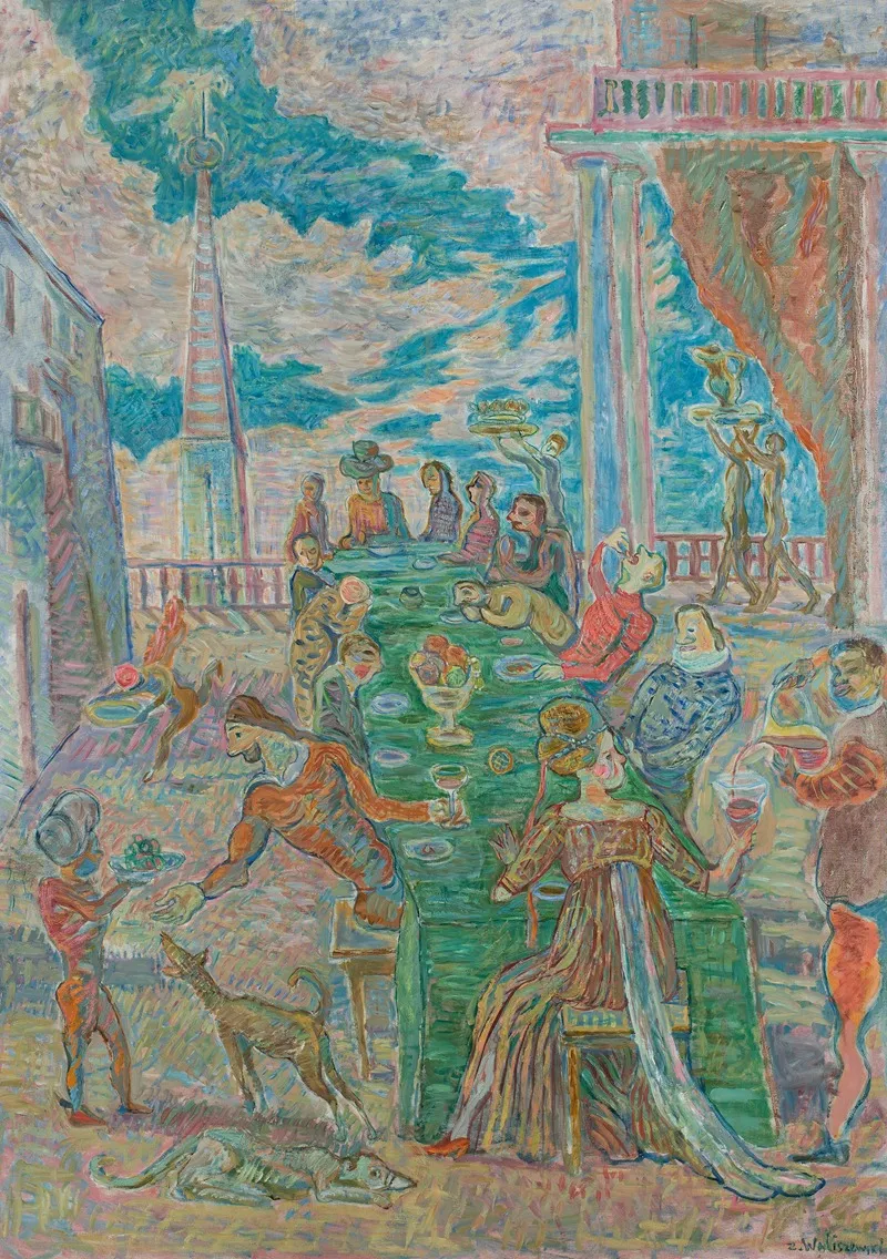Banquet 6 Wall Art by Zygmunt Waliszewski - High-Resolution Digital Print