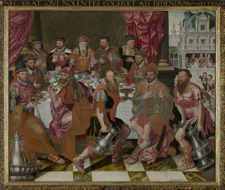 Banquet 8 Wall Art by Antoon Claeissens - High-Resolution Digital Print