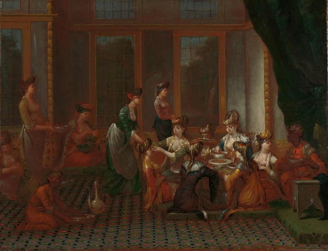 Banquet Of Distinguished Turkish Women