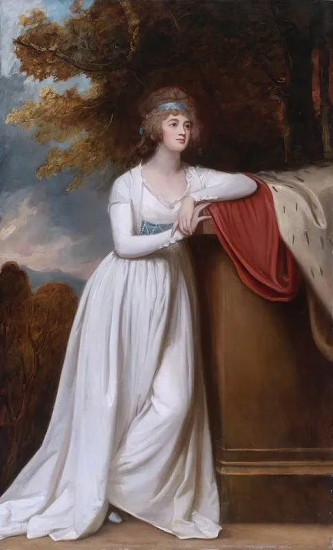 Barbara Marchioness Of Donegall Wall Art by George Romney - High-Resolution Digital Print