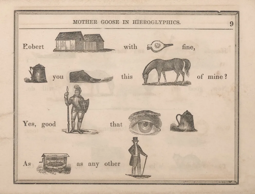 Barns Bellows Can Shoe Horse Sir Eye Can Well Man Wall Art by Sherman & Co. - High-Resolution Digital Print