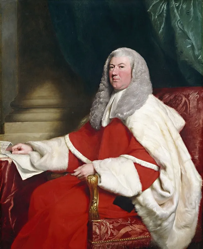 Baron Graham Wall Art by John Singleton Copley - High-Resolution Digital Print