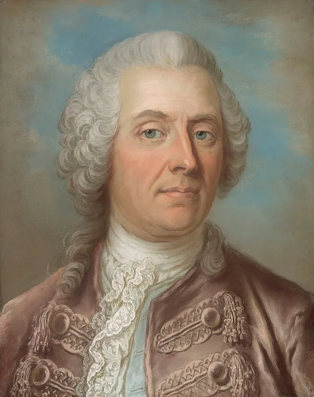 Baron Johan Wilhelm Sprengporten Wall Art by Gustaf Lundberg - High-Resolution Digital Print