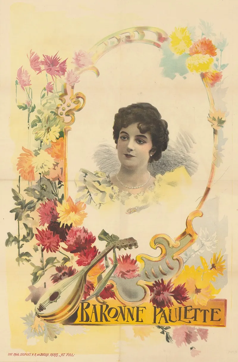 Baronne Paulette 2 Wall Art by Pal (Jean de Paleologue) - High-Resolution Digital Print