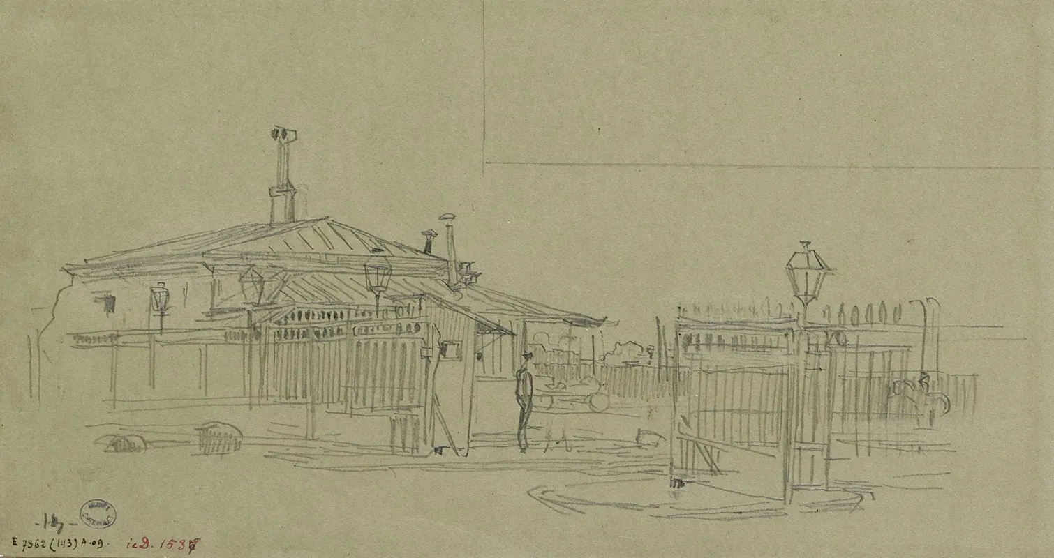 Barriere De Paris Et Pavillon Doctroi