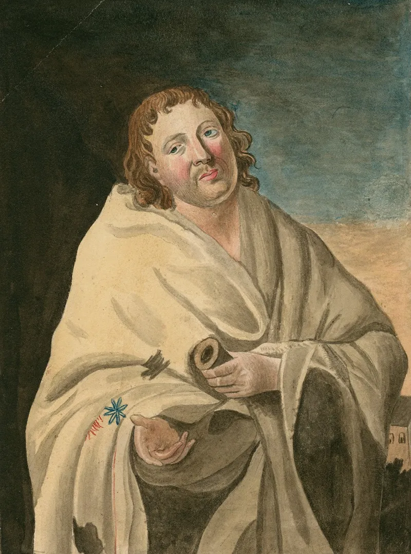 Barrington As Teague Character In Howards The Committee Wall Art by George Perfect Harding - High-Resolution Digital Print