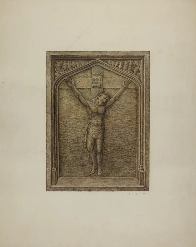 Bas Relief Plaque